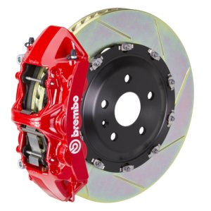Ford F-250 Super Duty Brake Rotors (2) - Front - R1 Concepts - Drill & Slot - Carbon - `12-`25